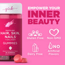 Pink Beauty Bundle: Multi Vitamin for Her & Hair, Skin, & Nails Gummies (60 ct./pk.)