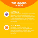 OLLY Hello Happy Gummy Worms, Mood Balance Support with Vitamin D, Adult Chewable Supplement, Tropical Zing (130 ct.)