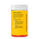 OLLY Hello Happy Gummy Worms, Mood Balance Support with Vitamin D, Adult Chewable Supplement, Tropical Zing (130 ct.)