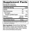 OLLY Hello Happy Gummy Worms, Mood Balance Support with Vitamin D, Adult Chewable Supplement, Tropical Zing (130 ct.)