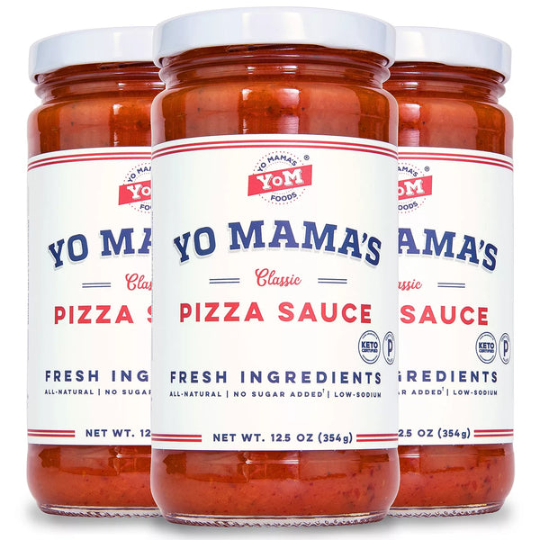 Yo Mama's Foods Low-Carb Pizza Sauce (12.5 oz., 3 pk.)