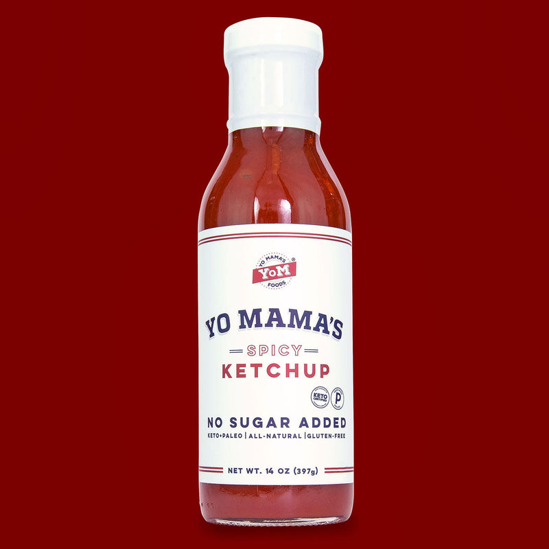 Yo Mama’s Foods Keto & Paleo Spicy Ketchup (14 oz., 3 pk.)