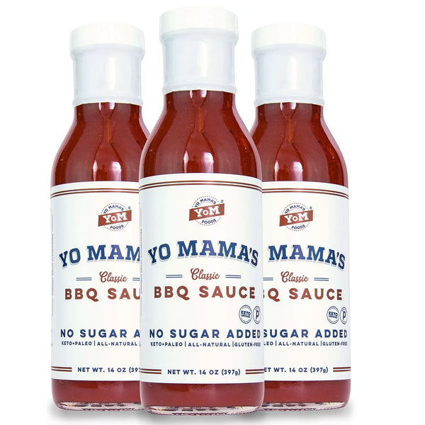 Yo Mama’s Foods Keto & Paleo Barbecue Sauce (14 oz., 3 pk.)