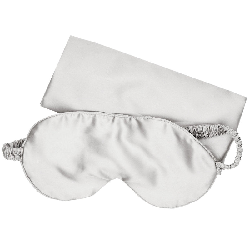 Satin Beauty Pillowcase and Eye Mask Set (Assorted Colors)