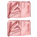 Shine by Night Satin Beauty Pillowcase, Better Hair In Your Sleep, 2 pk (Choose Size and Color)