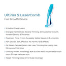 HairMax Ultima Classic LaserComb Bundle Medical Hair Growth Device