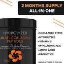 Codeage Multi Collagen Peptides + Powder, Unflavored (21.6 oz.)