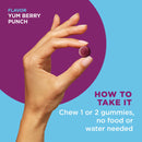 OLLY Kids Multi + Probiotic Yum Berry Punch Vitamin Gummies (160 ct.)