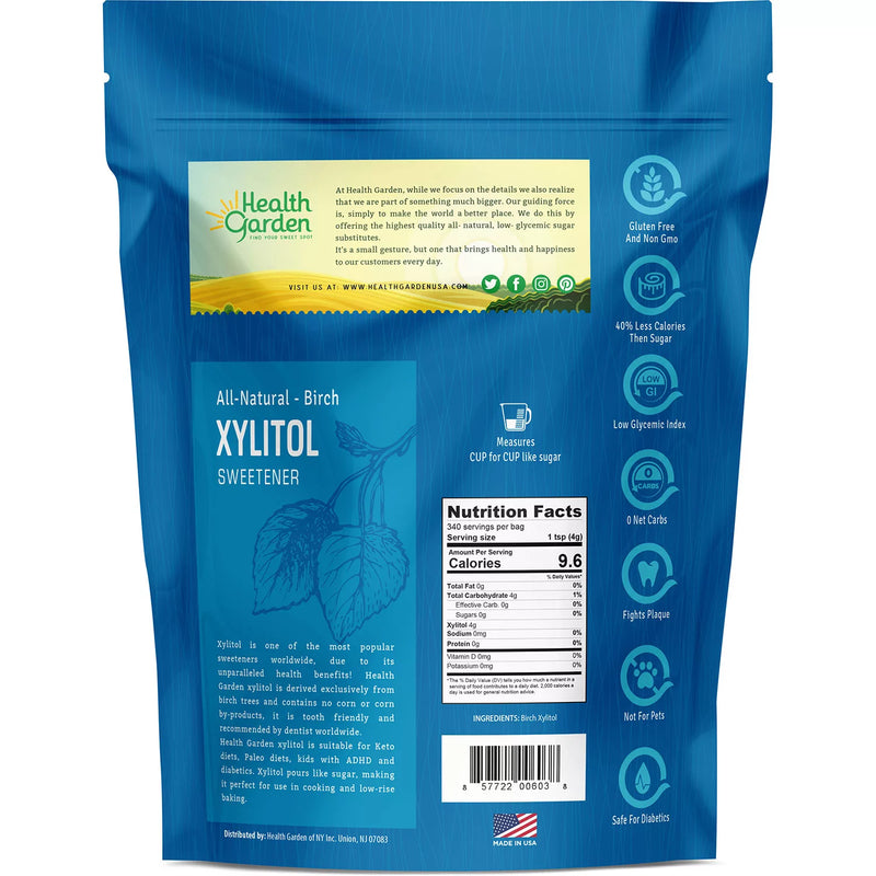 Health Garden Birch Xylitol (3 lb.)