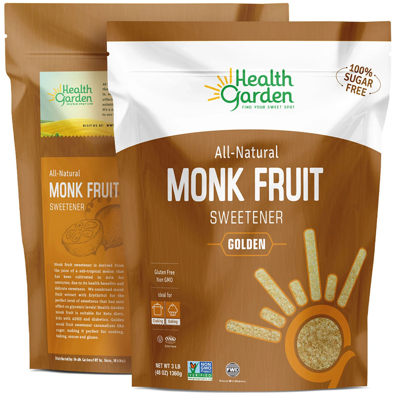 Health Garden Monk Fruit Golden Sweetener (3 lb.)