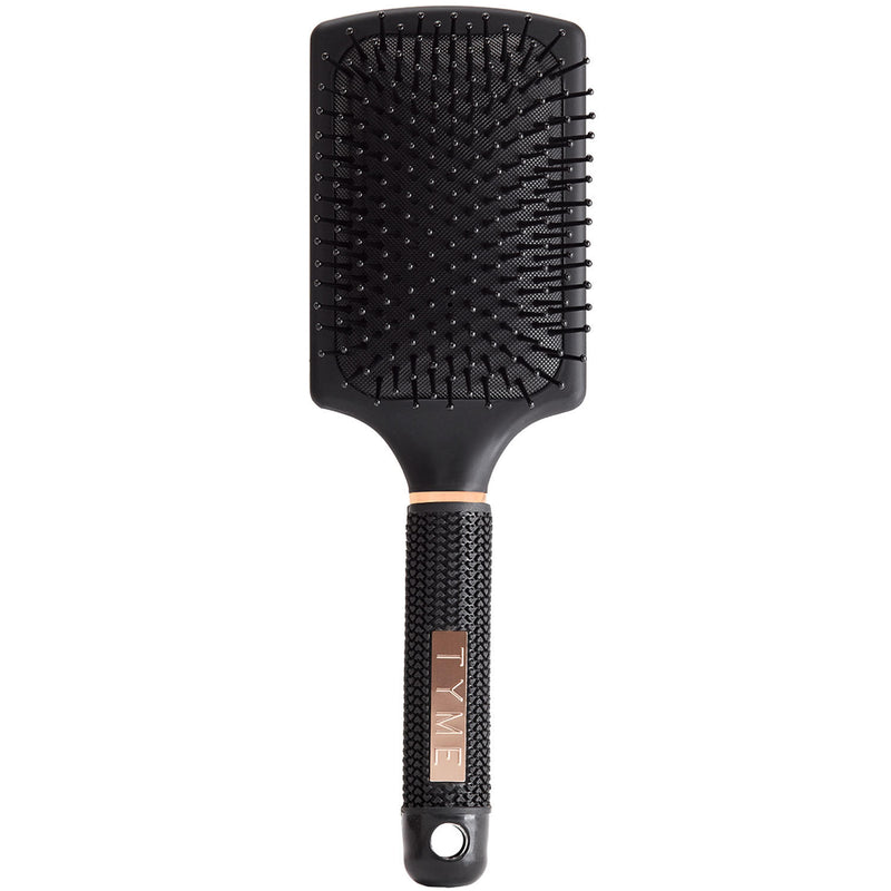 TYME Paddle Hair Brush, Obsidian