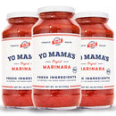 Yo Mama's Foods Low-Sodium Marinara Pasta Sauce (25 oz., 3 pk.)
