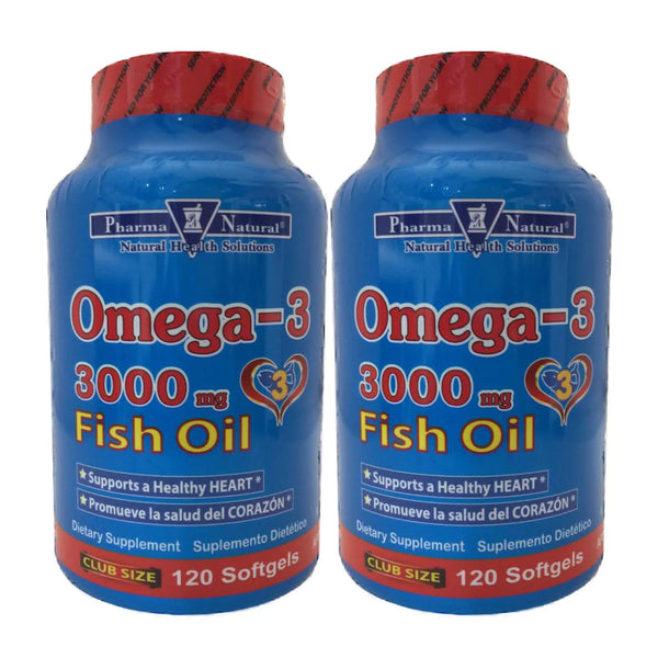 Pharma Natural® Omega-3 Plus - 60 ct. - 2 pk.