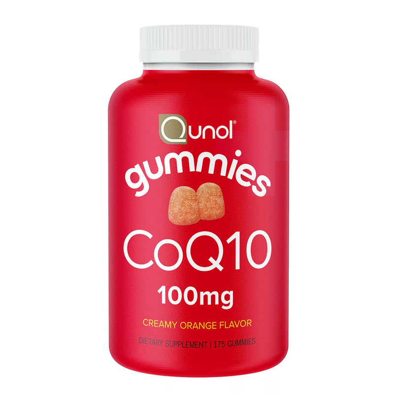 Qunol CoQ10 100 mg. Gummies, Creamy Orange (175 ct.)