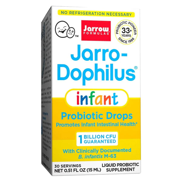 Jarrow Formulas Jarro-Dophilus Infant Probiotics Drops 1 Billion 0.51 fl oz