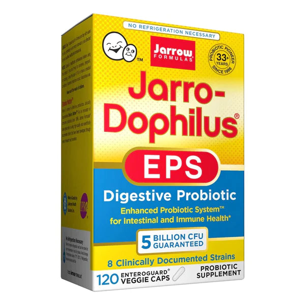 Jarrow Formulas Jarro-Dophilus EPS 5 Billion 120 Veggie Caps