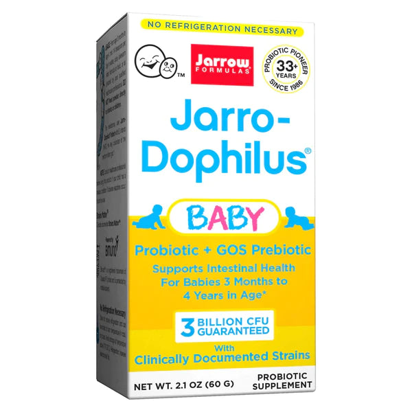 Jarrow Formulas Jarro-Dophilus 베이비 베이비의 프로바이오틱 3개월 4년 30억 라이브