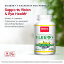 Jarrow Formulas ビルベリー + グレープスキン ポリフェノール 120 ベジキャップ
