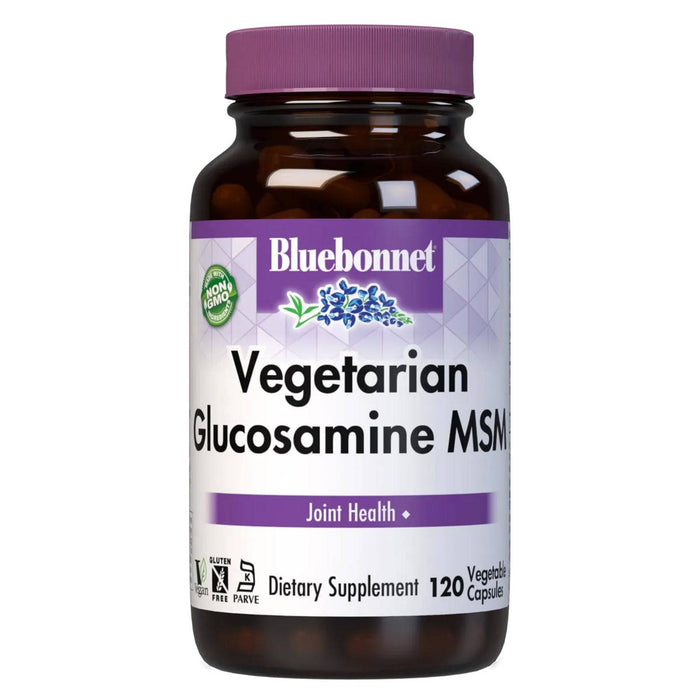 Bluebonnet 채식 글루코사민 및 MSM 120 식물성 캡슐