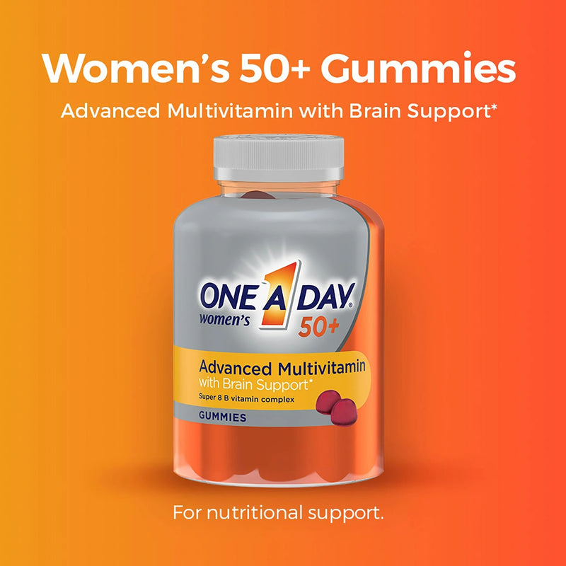 One A Day Women's 50+ Gummy Multivitamins (110 ct., 2 pk.)