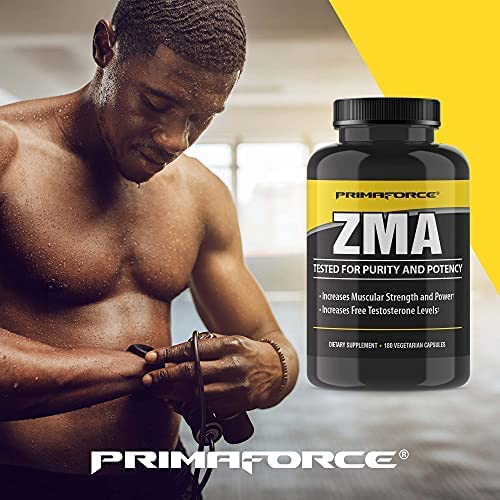PrimaForce ZMA Dietary Supplement, 180 Capsules