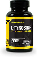 PrimaForce L-Tyrosine Supplement, 180 Capsules, 500mg Per Serving