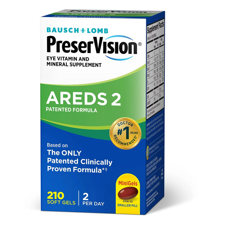 Bausch + Lomb PreserVision AREDS 2 Formula Supplement (210 ct.)