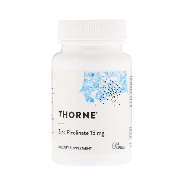 Thorne Research Zinc Picolinate 15 Mg 60 Capsules