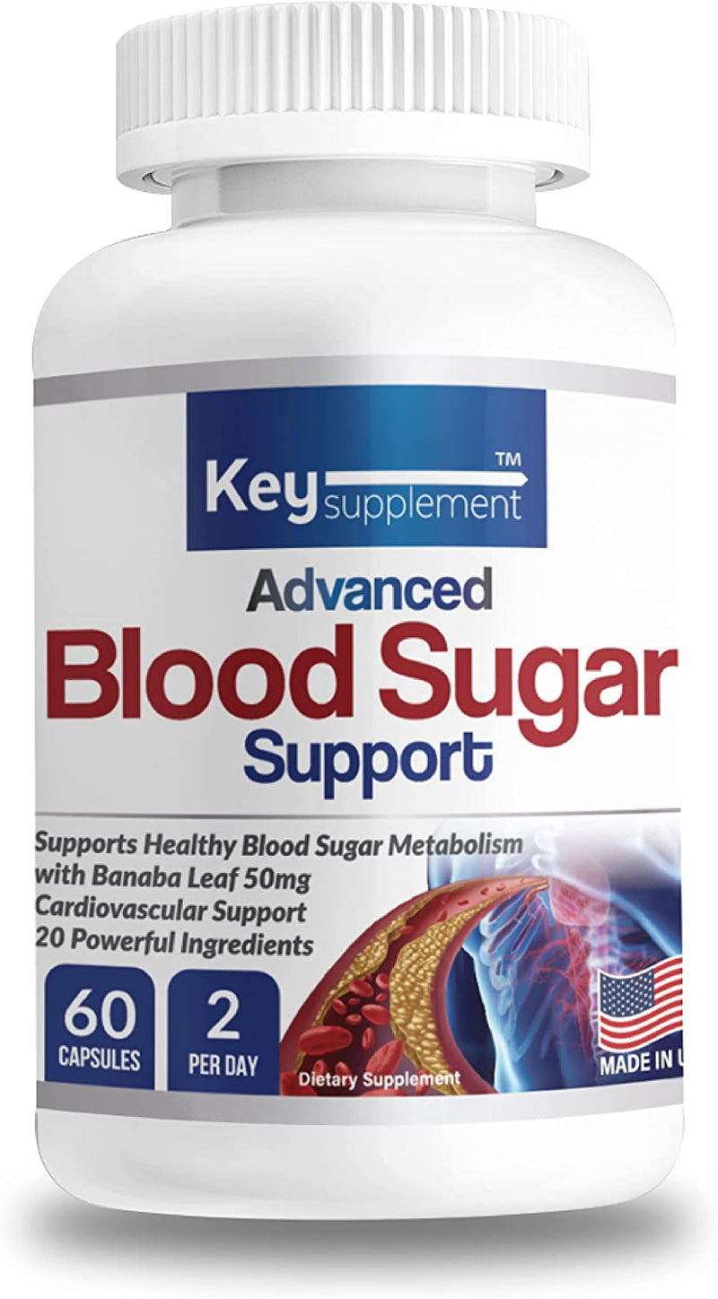 dvanced Blood Sugar Support 60 Capsules