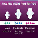 Poise Ultra Thin Pads with Wings, Moderate Absorbency, Regular (90 ct.)