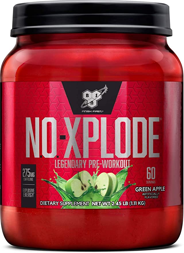 BSN NO-XPLODE PRE-WORKOUT 60 SERVINGS 2.45 LB