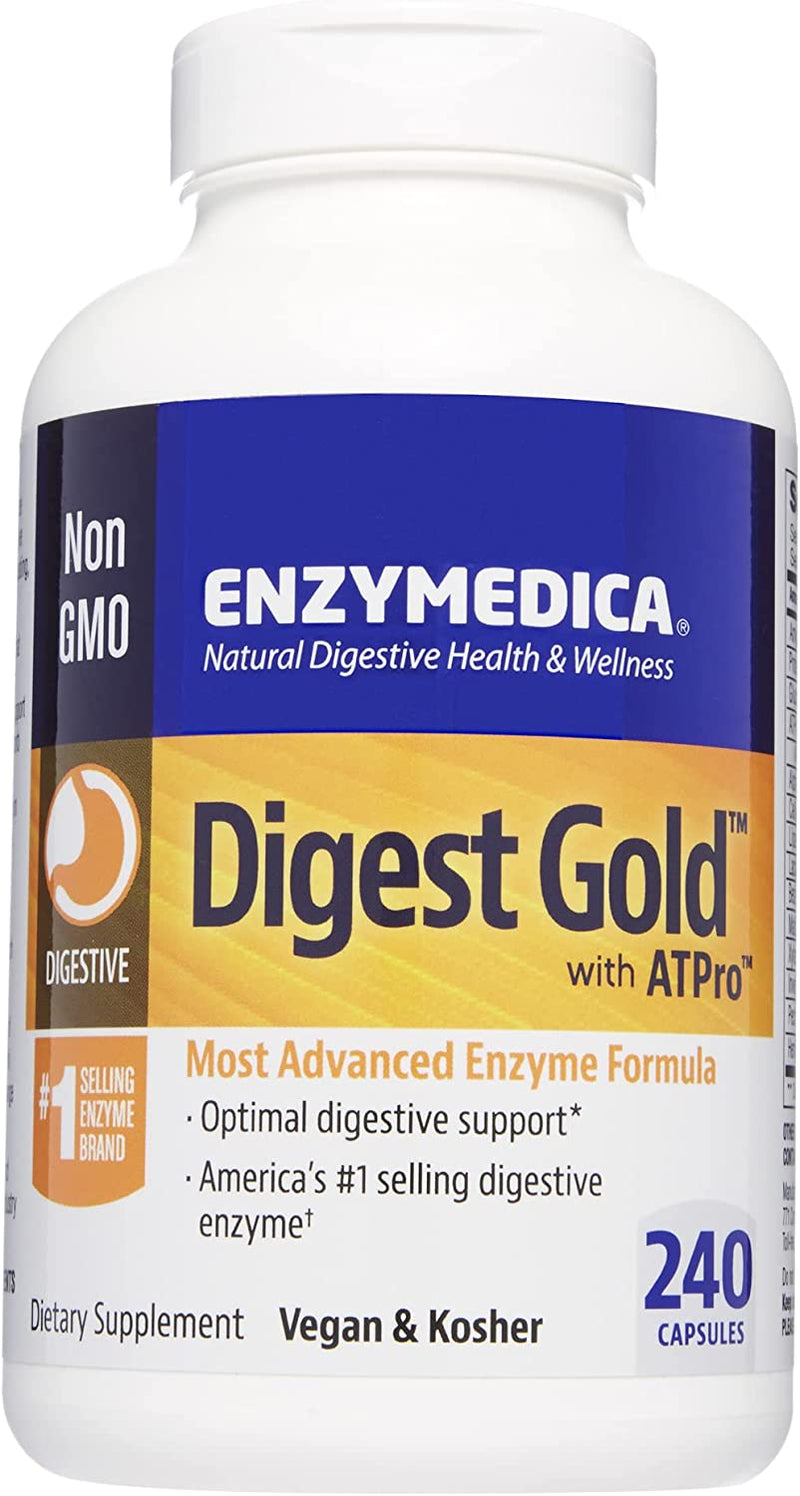 Enzymedica Digest Gold Most Advanced Enzyme Formula with ATPro