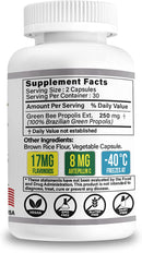 ブラジル産グリーン プロポリス、60 カプセル
