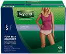 Depend Fit-Flex Incontinence & Postpartum Underwear for Women (Choose Your Size)