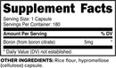 PrimaForce Boron Capsules 5mg, 180 Vegetarian Capsules
