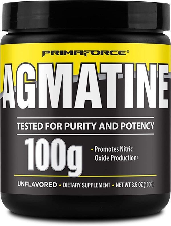 PrimaForce Agmatine Sulfate Powder Supplement, 100 Grams