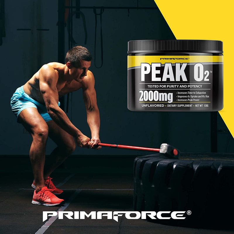 PrimaForce Peak O2 Workout Supplement, 120 grams