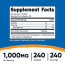 Nutricost Coconut Oil Softgels