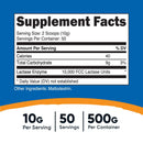 Nutricost Lactase Powder