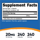 Nutricost Melatonin Capsules