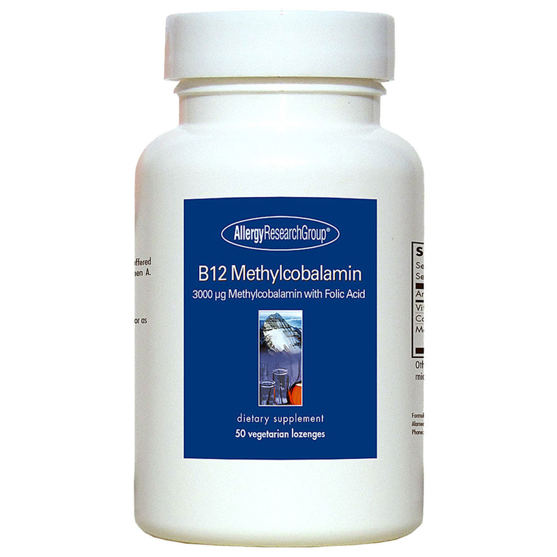 B12 Methylcobalamin with Folic Acid 50 lozenges