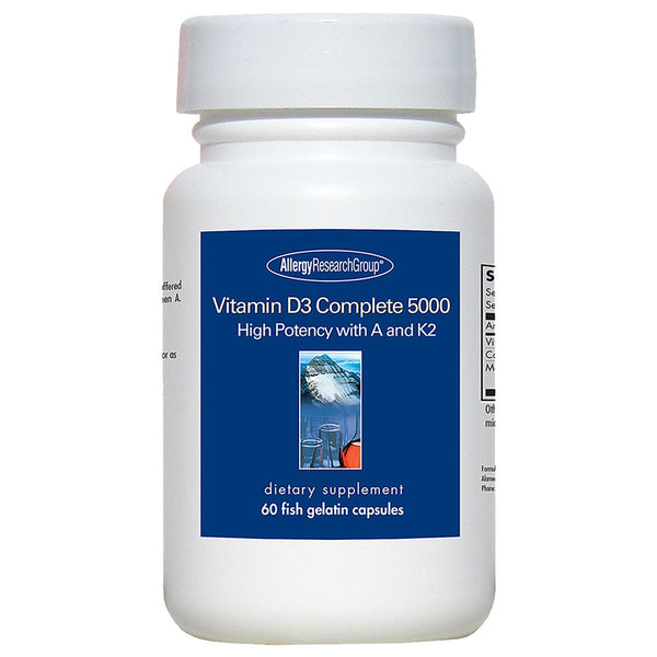 Vitamin D3 Complete 5000 60 Fish Gelatin Capsules