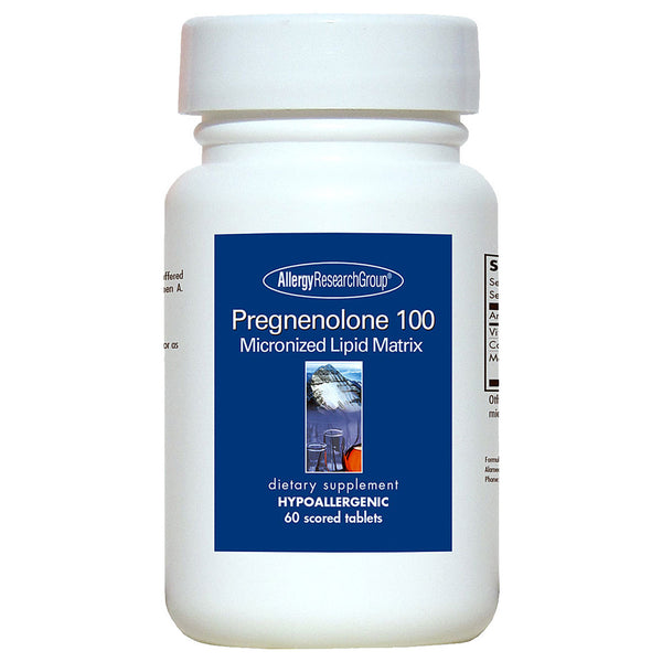 Pregnenolone 100 Micronized Lipid Matrix 60 Scored Tablets