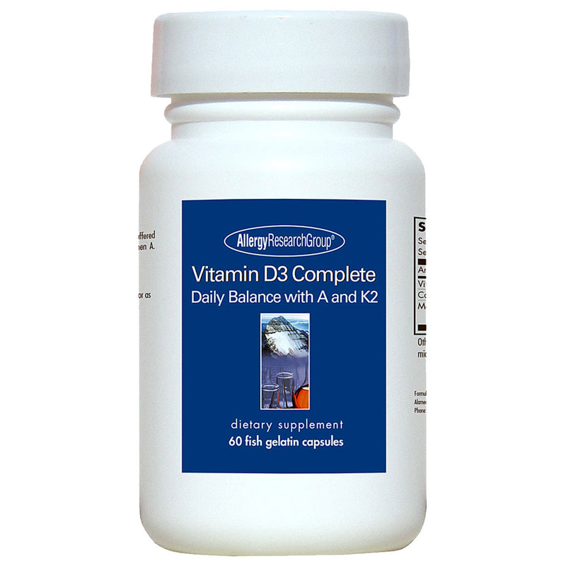Vitamin D3 Complete 60 Fish Gelatin Capsules