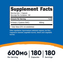 Nutricost N-Acetyl Cysteine (NAC) Capsules