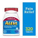 Aleve Naproxen Sodium Tablets, Soft Grip Arthritis Cap (320 ct.)