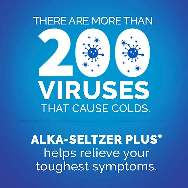 Alka-Seltzer Plus Severe Cold and Flu, Citrus (72 ct.)