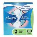 Always Infinity FlexFoam Heavy Flow Pads, Unscented - Size 2 (80 ct.)