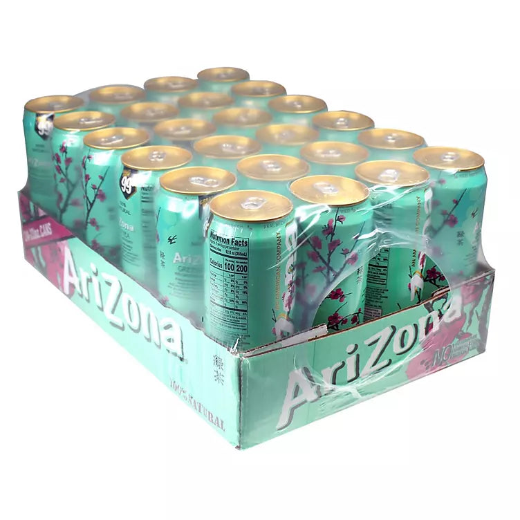 AriZona Green Tea With Ginseng and Honey (23oz / 24pk)