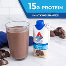 Atkins Gluten Free Protein-Rich Shake, Dark Chocolate Royale, Keto-Friendly (15 pk.)
